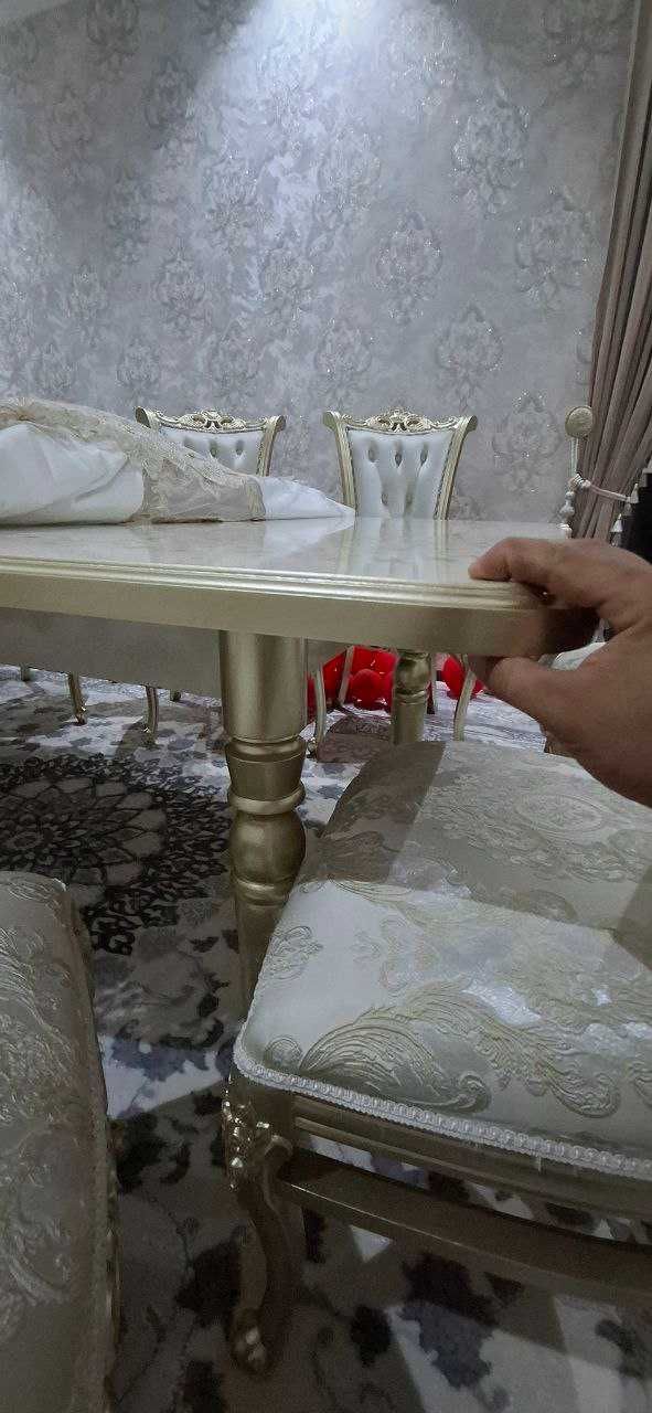 Stol stul kamplekt sotiladi