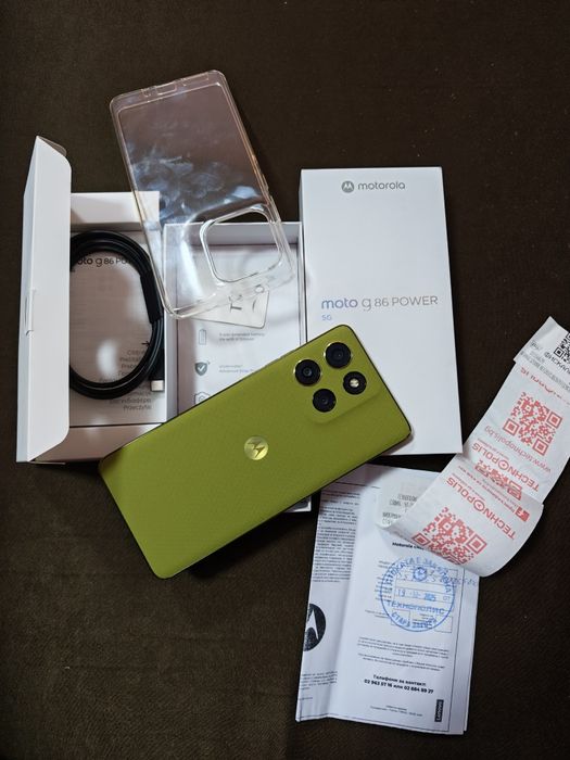Motorola g 86 Power 5G 12/256Gb нов с гаранция