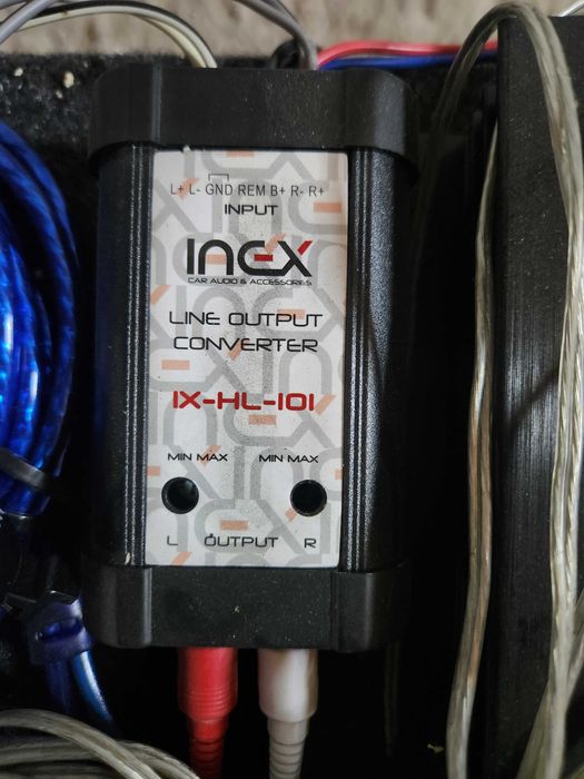 Subwoofer 1000 wats+amplificator 5800wats+instalatie completă.