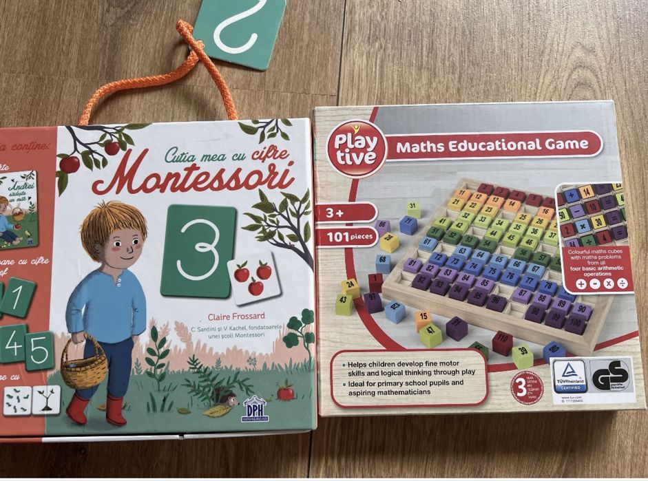Cutia mea cu cifre Montesorri