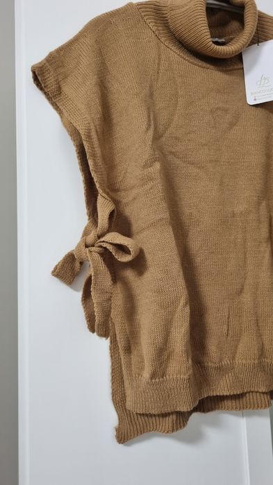 Pulover vesta tricotaj maro L