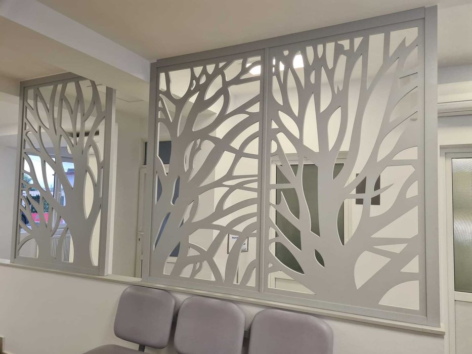 Panou decorativ / perete despărțitor ornamental, la comandă