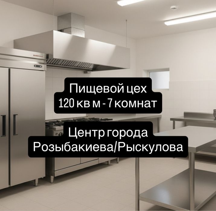 Аренда Пищевой цех, производство, полуфабрикаты, кулинария