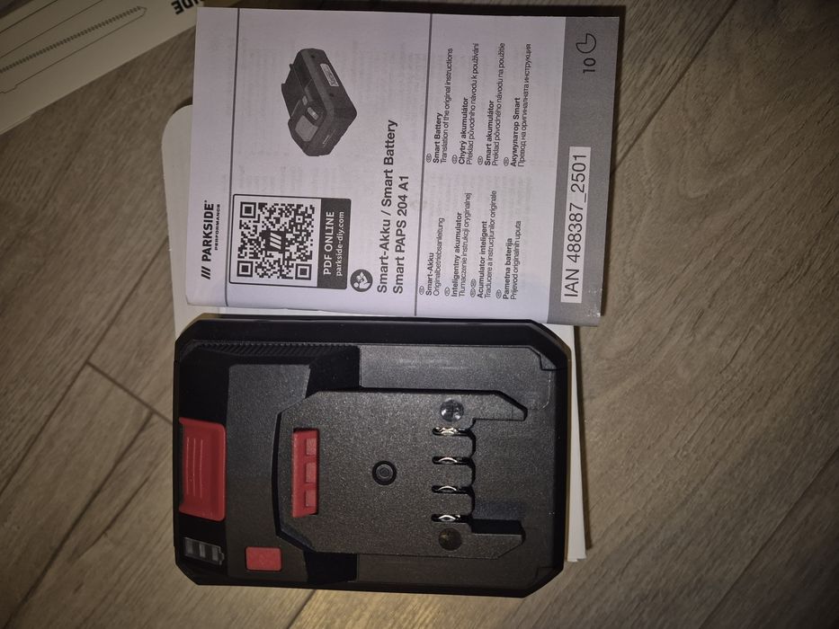 Acumulator parkside smart 4ah 20v si 12 ah