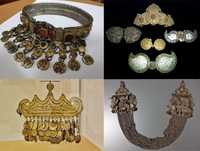 КОЛЕКЦИОНИРАМ Стари Пафти Пафта възрожденски накити гривни трепки