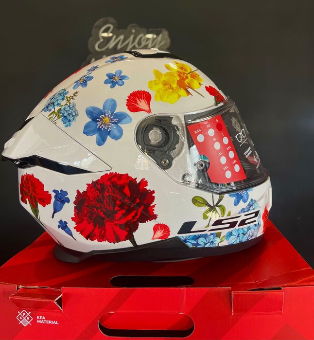 Casca moto LS2 FF808 Flowers