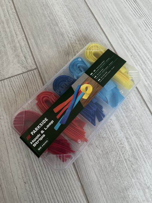 Мини пили и велкро ленти за прибиране на кабели Parkside