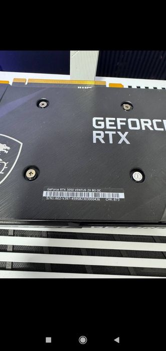 Video carta MSI RTX 3050 8 gb