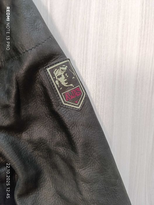 AJS Leather Rider's Jacket, British Motorcycle''оригинално кожено яке