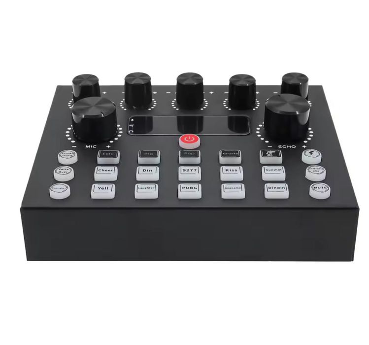 Placa de sunet multifunctionala V8, Bluetooth, mixer 10 efecte sonore