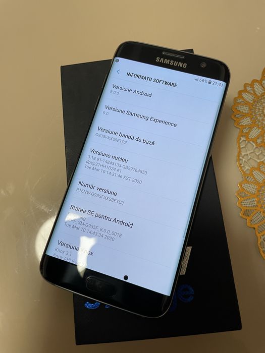 Samsung Galaxy S7 Edge, 32GB, 4G, Black