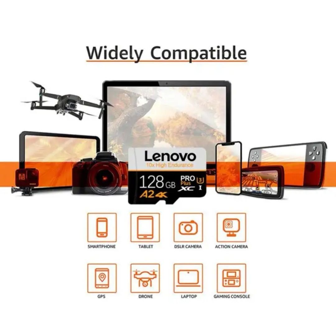 Memory card LENOVO 128GB Pro и още... /Flash drive