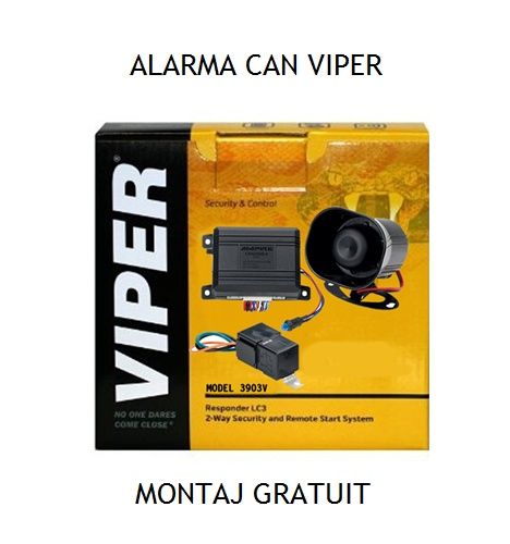 Alarme auto Viper 3901/3902/3903V (integrare cheia masinii)