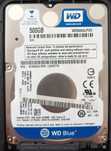 харддиск за лаптоп 500GB WD Blue, SATA 6 Gb/s, 2.5", 5.400 RPM