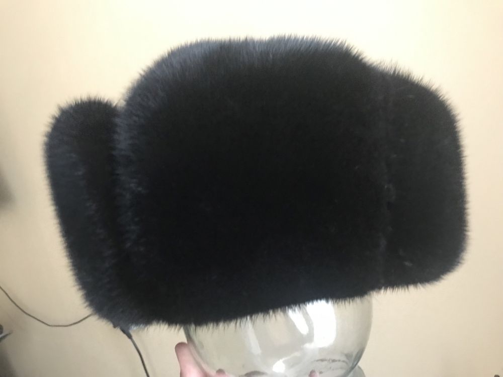 Норковую новую шапку ушанку
