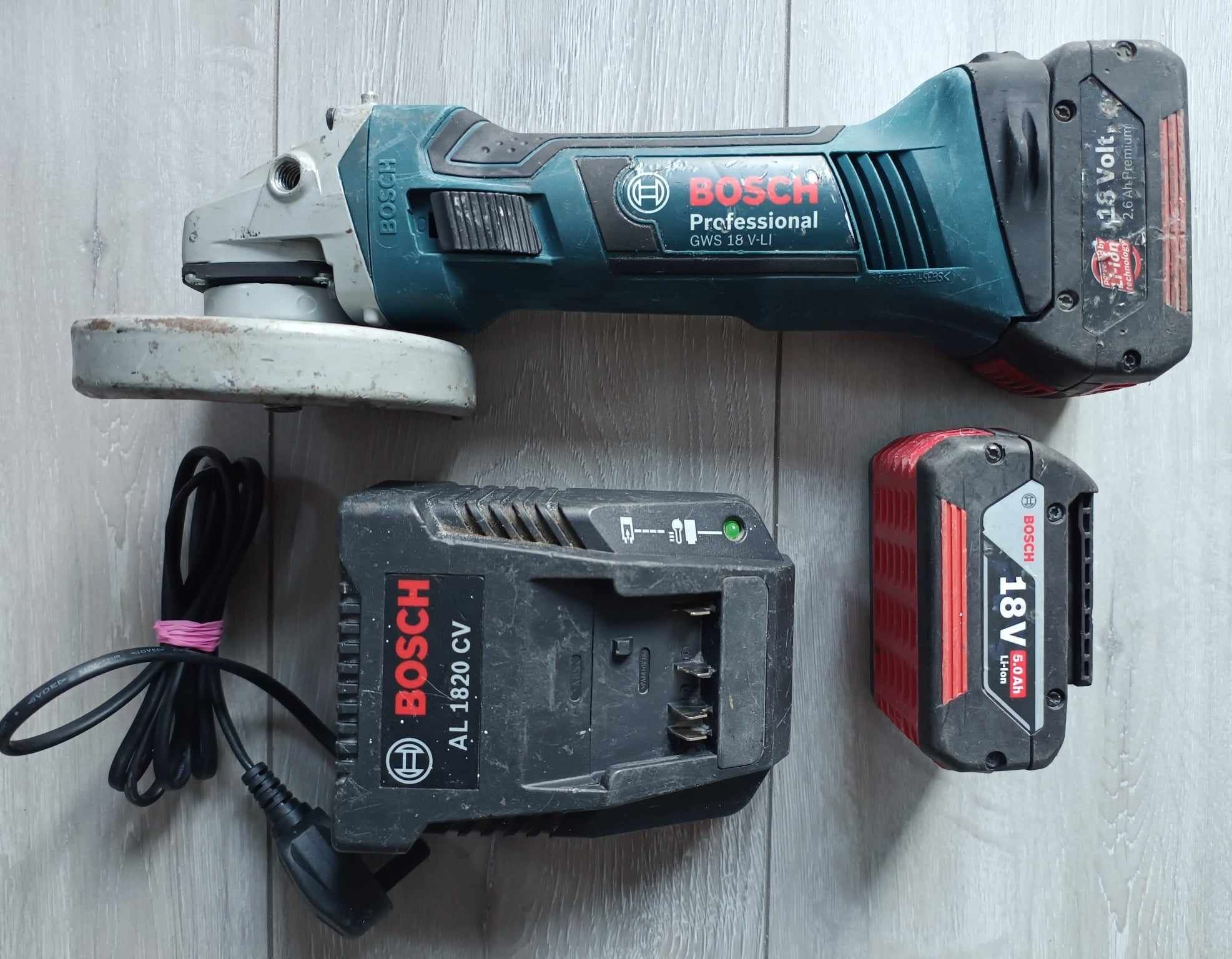 Bosch Professional GWS 18 V-Li polizor unghiular cu baterie 18V