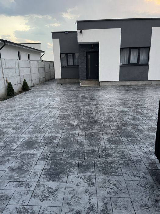 Beton amprentat si vertical