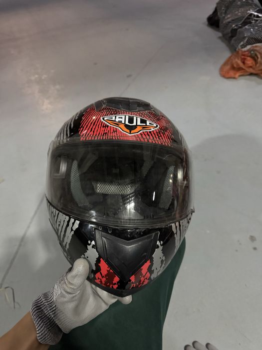 Мотошлем paulo с солнечной защитой