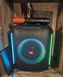 Портативная колонка JBL PartyBox Encore Essential Mic черный