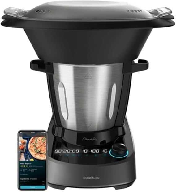 Cecotec MAMBO 11090V многофункционален кухненски робот, 3.3L, 1600W