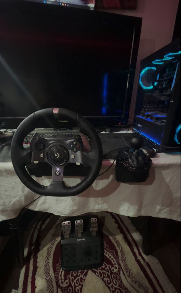 Logitech g920 + shifter
