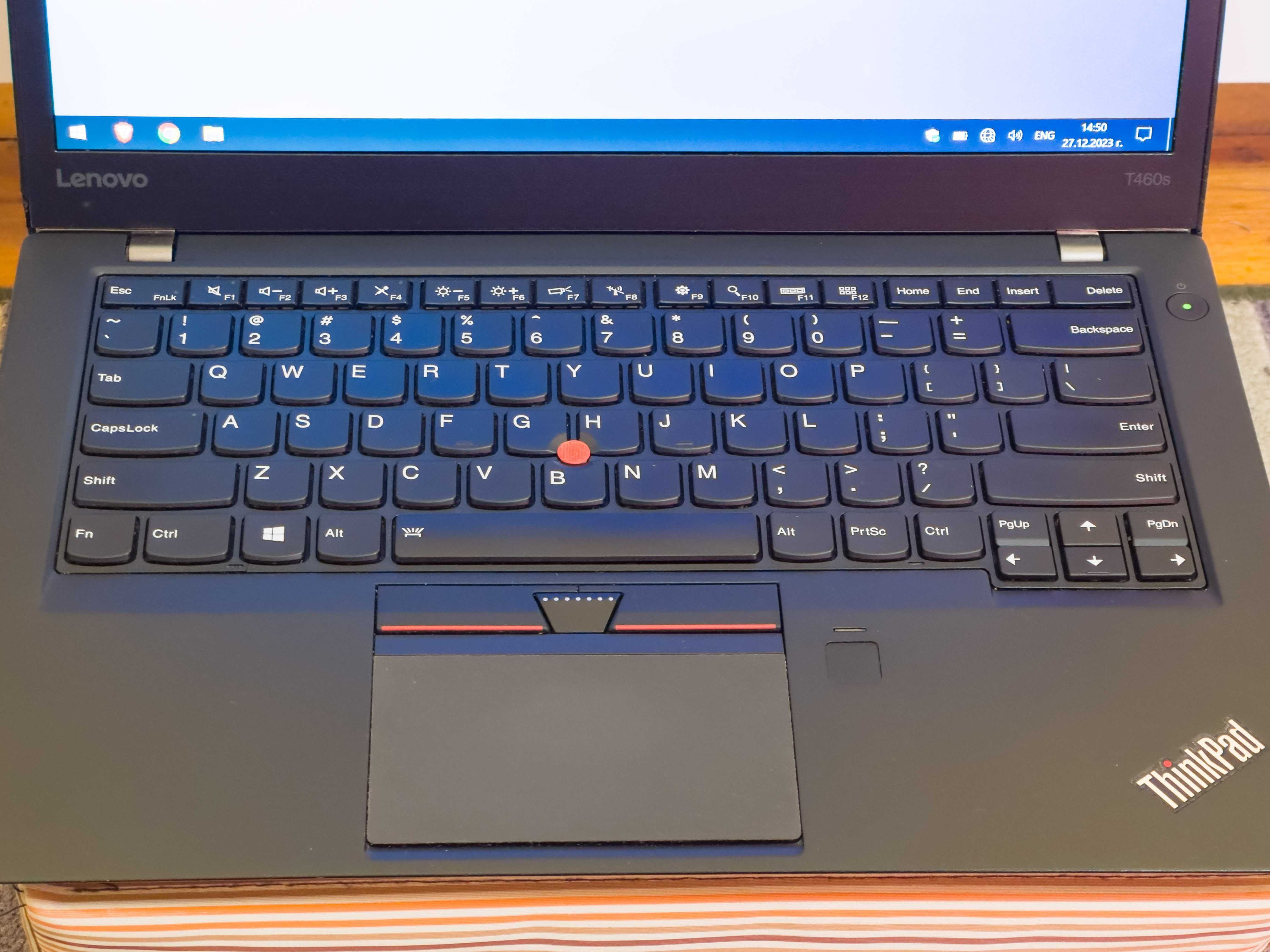 Лаптоп Lenovo Thinkpad T460s с Nvidia GeForce 930M