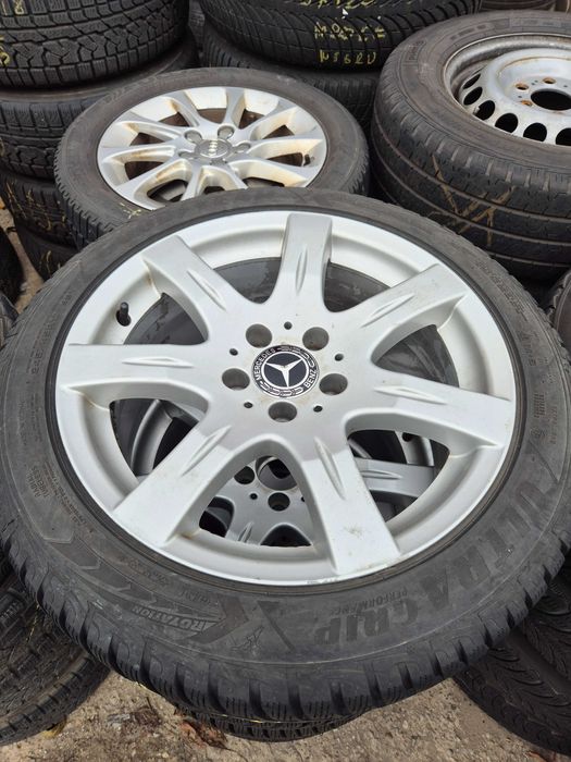 Roti Jante Anvelope 5x112 17'' OEM Mercedes E-Class 245/45/17 APP NOI