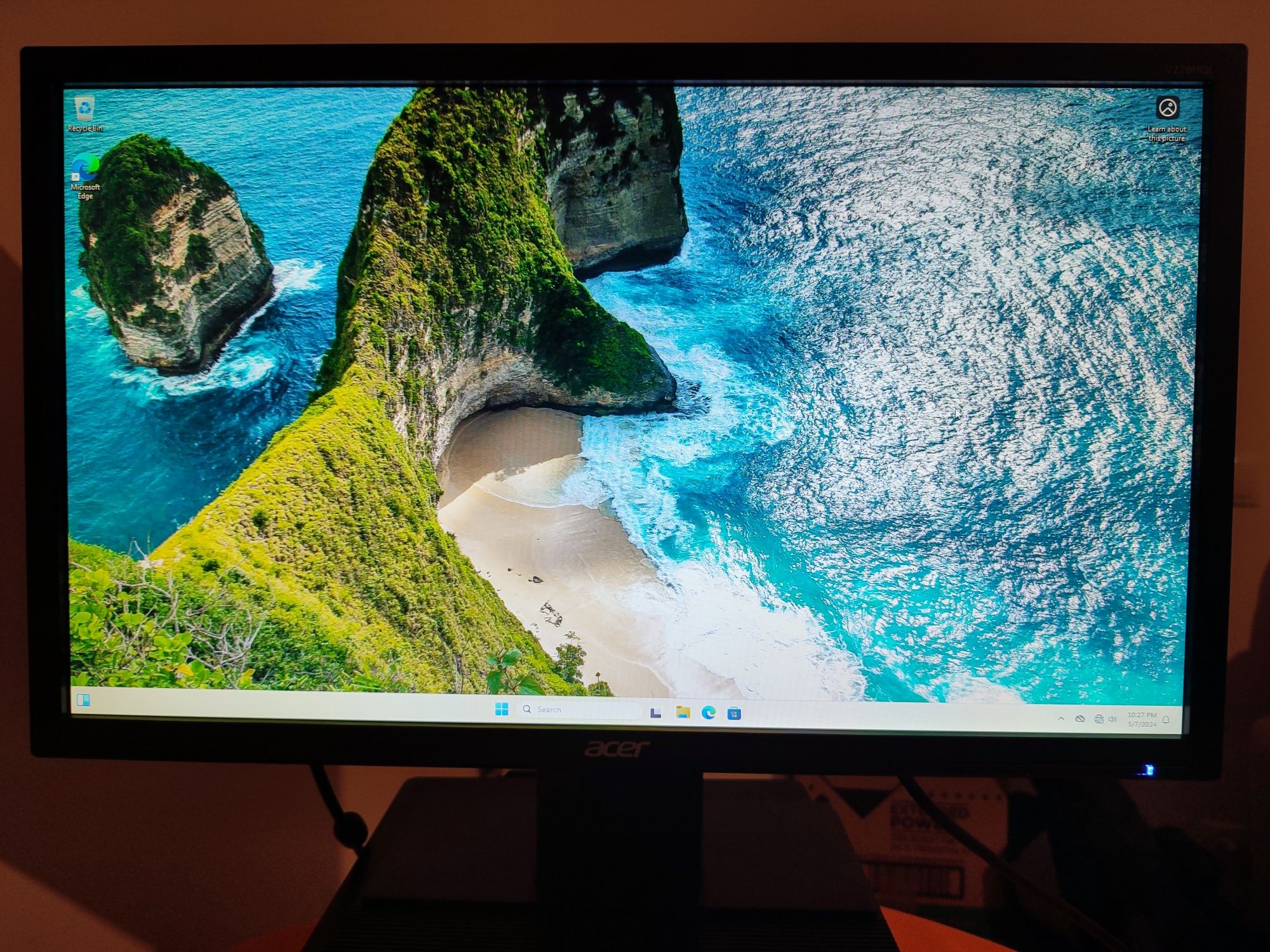 Monitor Acer V226HQL - FHD - 21.5"
