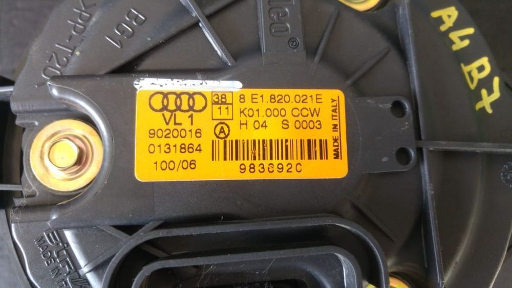 aeroterma   audi a4 b7  2004-2008 8e1820021e