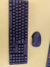 Клавиатура с мышкой безпроводной