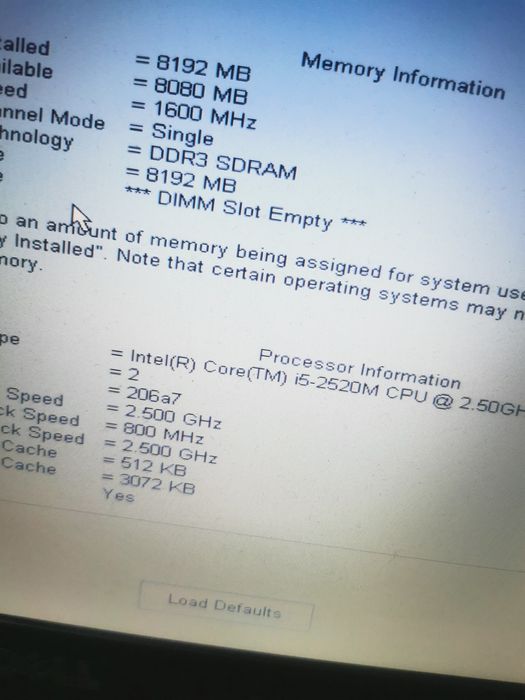 Dell E6420 i5 8gb ram