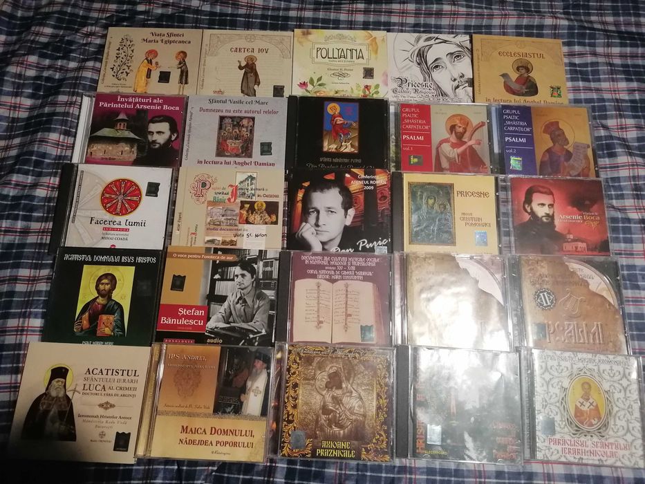 CD originale Muzică Bizantină Psaltică Religioasă