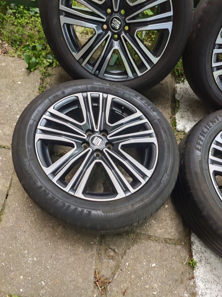 Джанти 17ки 5х100 с летни гуми Goodyear 205/55/17
