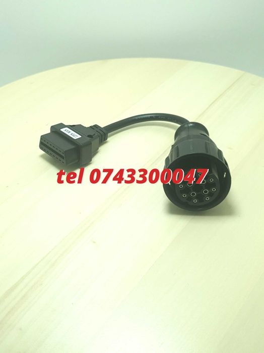 Cablu Adaptor Diagnoza Camion Tir Man Tga 12pin Obd2 Delphi Autocom
