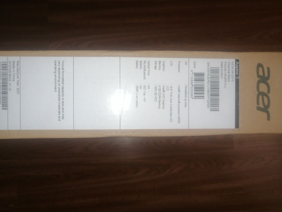 Ноутбук Acer Aspire