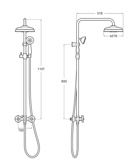 Душ колона ROCA