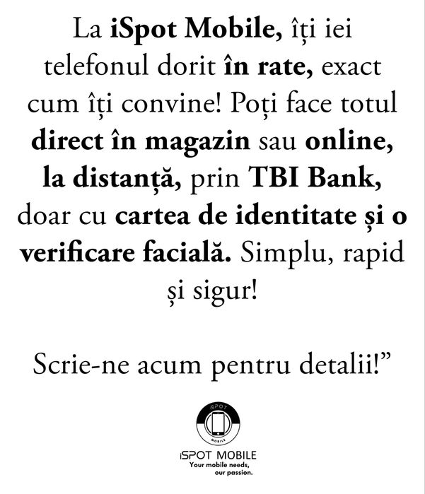 ‼️Ofertă•Telefoane-Garantie 12 luni - RATE ONLINE - Stoc a doua poză!
