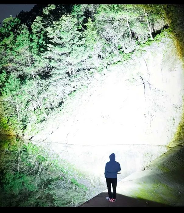 Ултра-ярък P50 LED Фенер - 800mAh Презареждащ се USB Зареждане