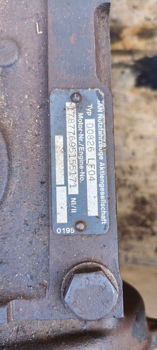 Продам запчасти на двигатель MAN мотор D0826LF