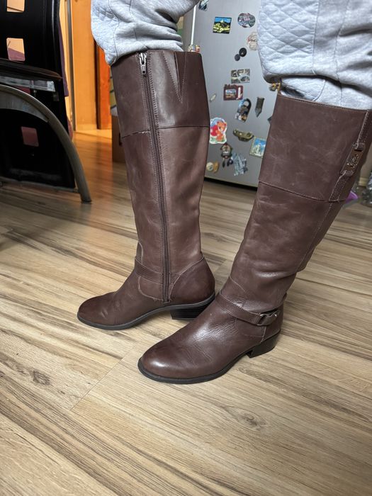 Уникални ботуши естествена кожа Ralph Lauren! 38,5 н