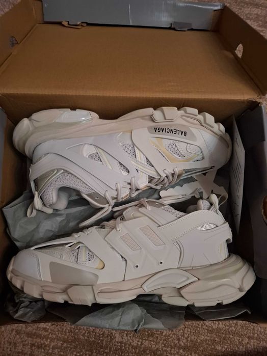 Balenciaga tracks white, marimea 43