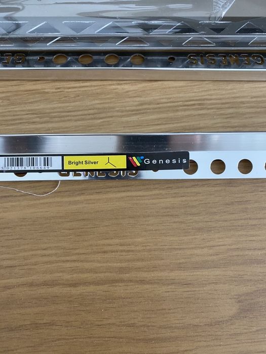 Bagheta metalica colt exterior gresie/faianta