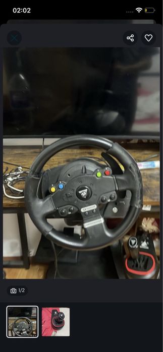 Laptop hp pavilion volan trustmaster tmx schimbator th8s