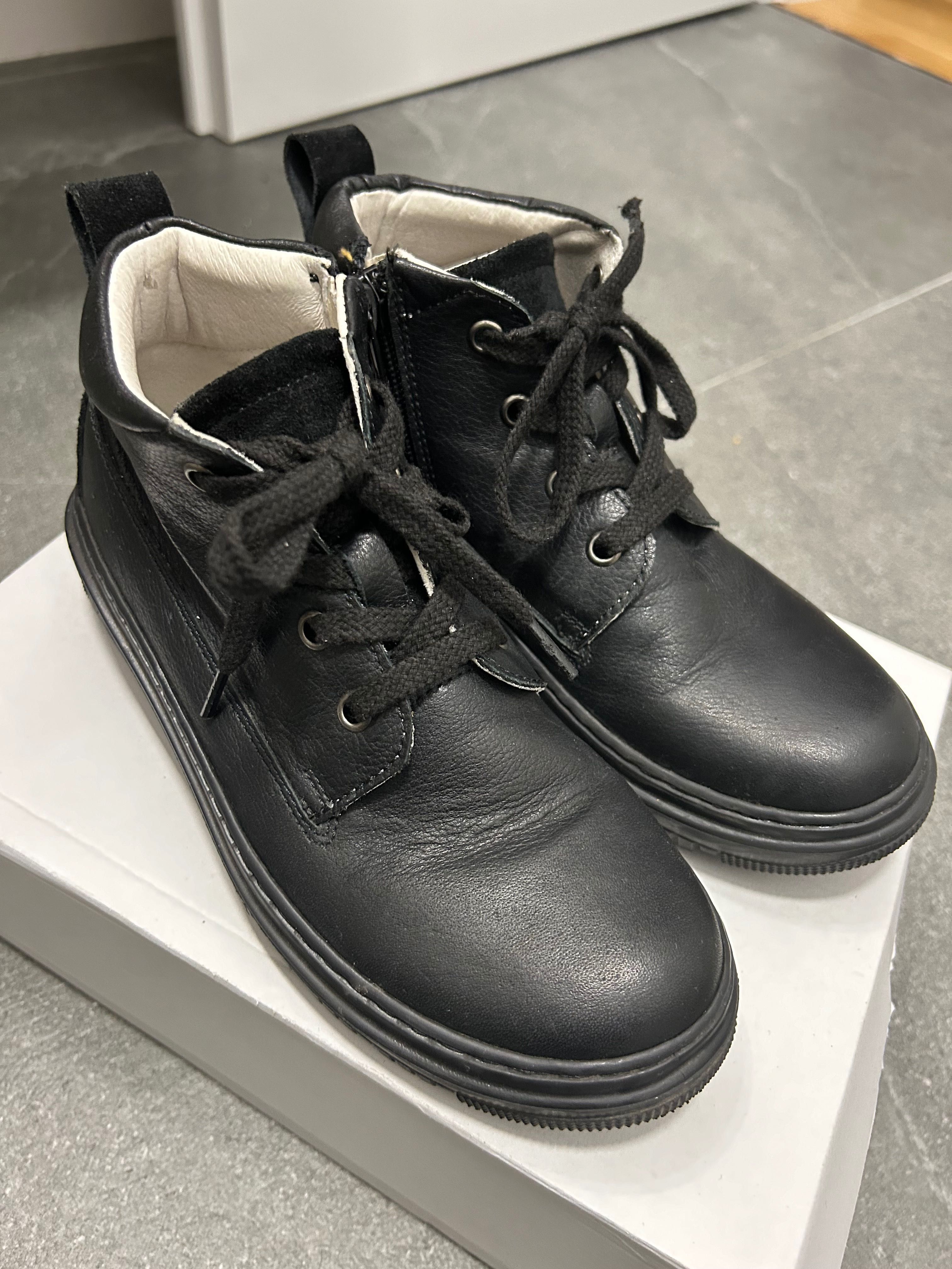 Ghete piele 33 negru