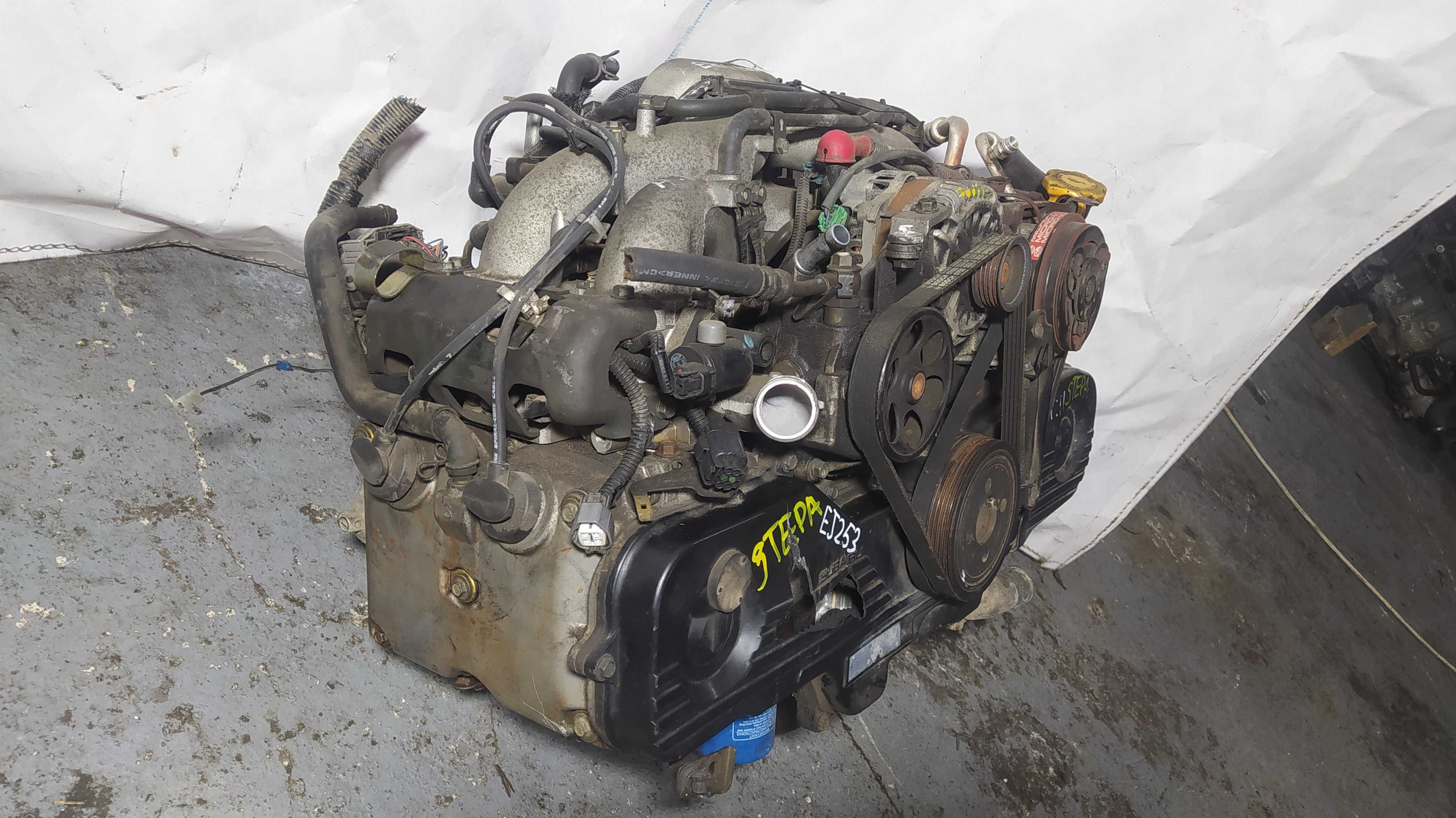 Двигатель Subaru EJ253 не фазный EJ25 2.5 с EGR