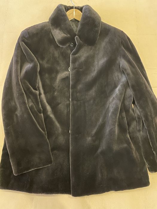 Мужская норковая шуба