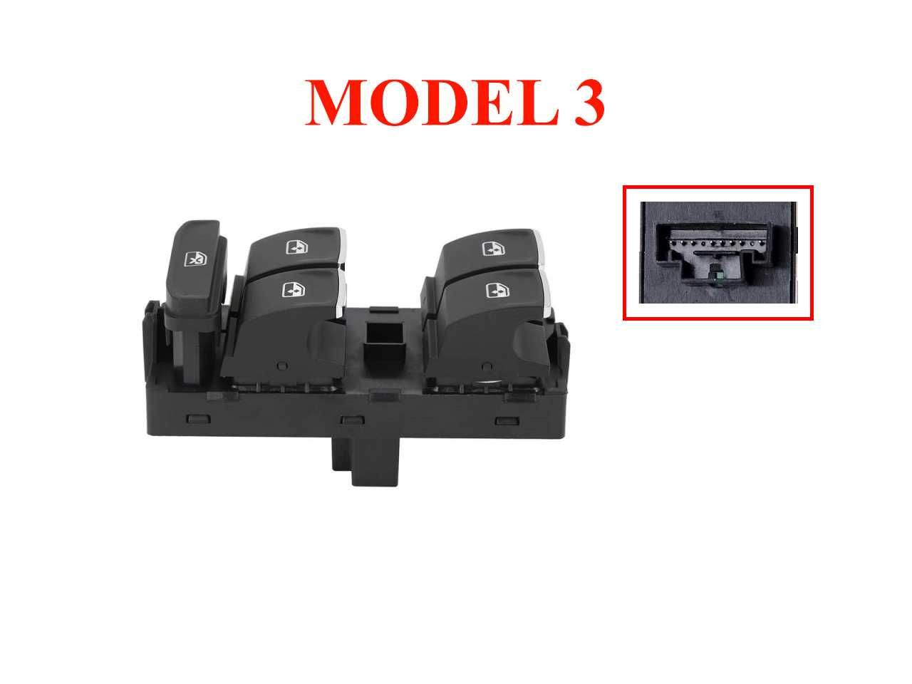 Consola butoane geamuri electrice pentru VW, Seat, Skoda