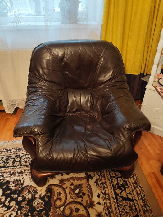 garnitura hol /living piele