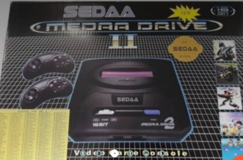 SEGA MEGA DRIVE ideal holatda!