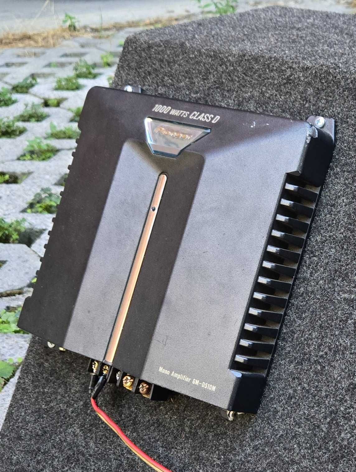 Бас каса Pioneer TS-W306 DVC и моно усилвател Class D GM-D510M 1000W